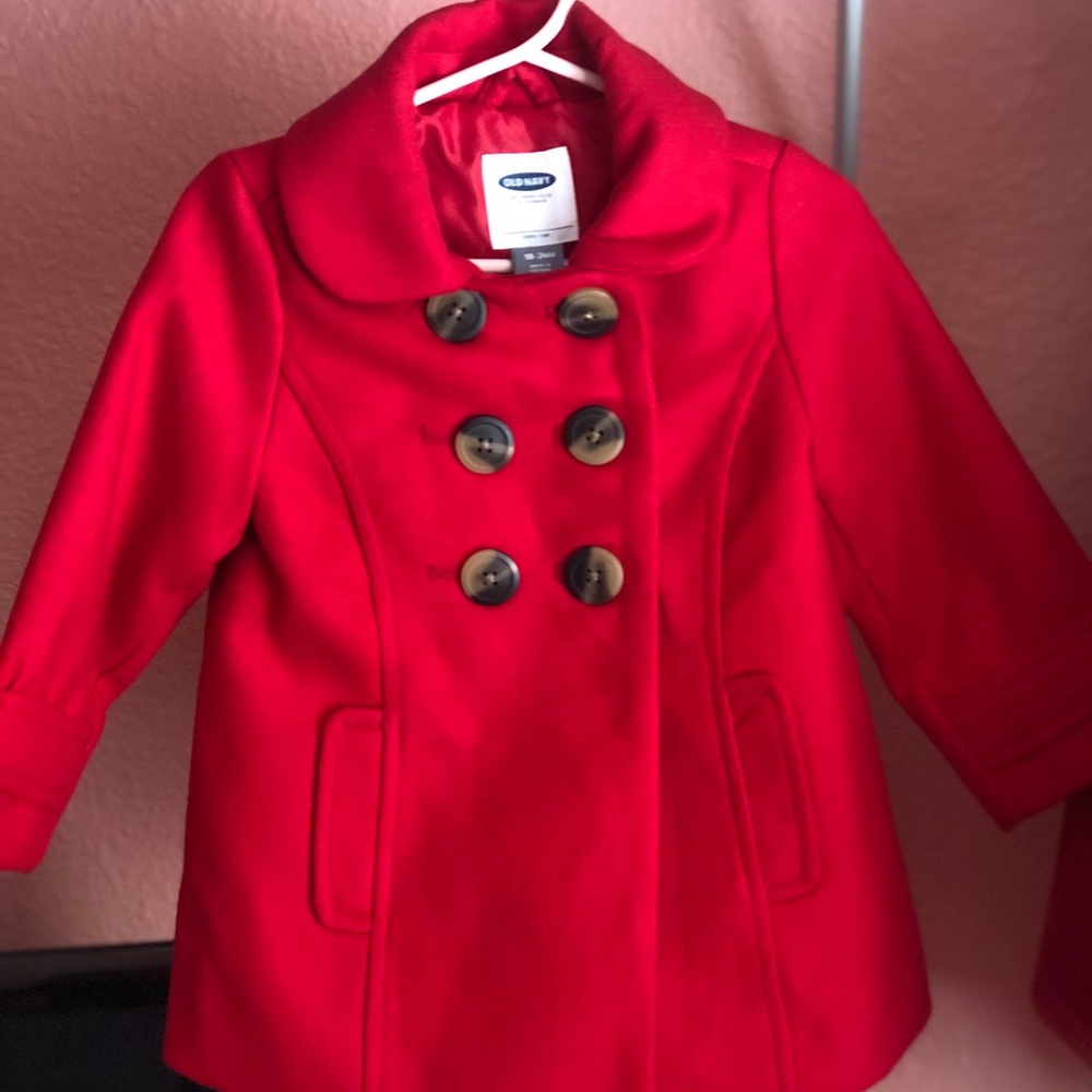 Old Navy toddler peacoat